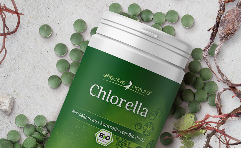 Effective Nature Chlorella 420 tablet 210g lifestyle